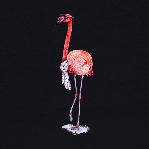 Pink Flamingo by Goosi